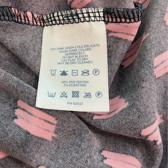 LANDS' END Midi Dress – Sleeveless, Patterned, Sz M, Excellent - Picture 6 of 6